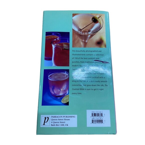 The Cocktail Bible Book Linda Doeser Mixology Drink Recipes Parragon HC 2003 - Picture 2 of 9